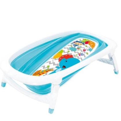 Rightstart NB Toddler Foldable Tub Ember mandi 66811/22/23/25