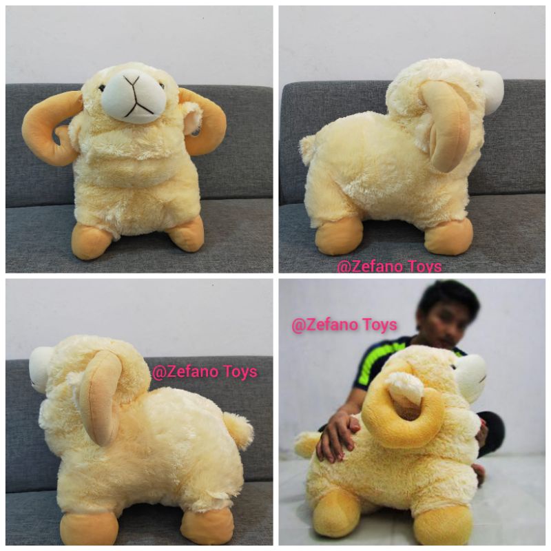 Boneka DOMBA TANDUK JUMBO/XL