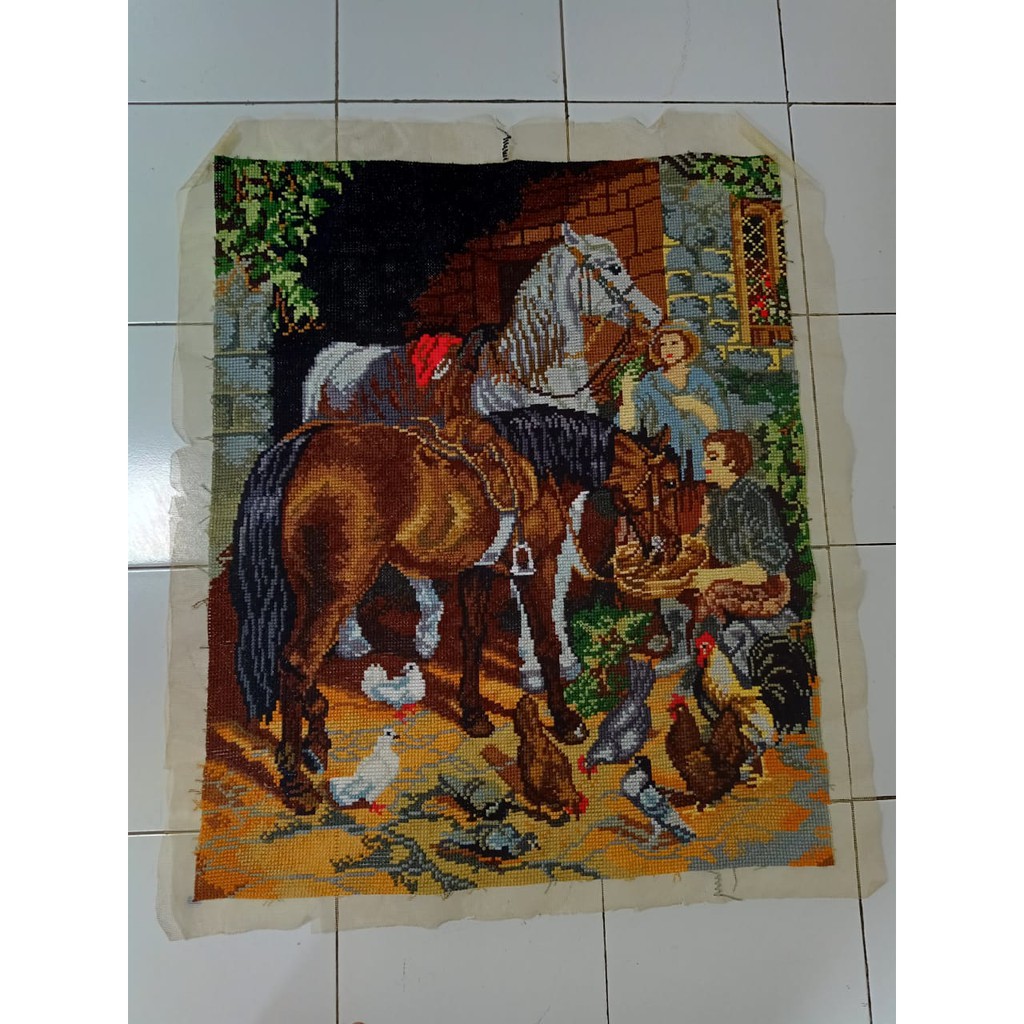 Lukisan/Sulam/Kristik