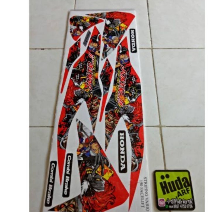striping motor variasi New Vario 125 150 tahun 2019 joker striping variasi vario