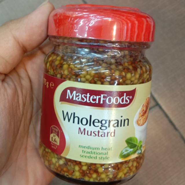 Jual Masterfoods wholegrain mustard 175gr Shopee Indonesia