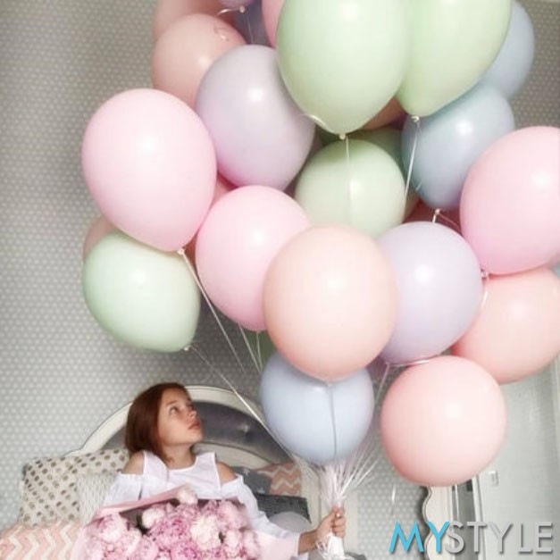 HAPPY TIME BALON LATEX JUMBO PASTEL 18 INCH SATUAN BALON PESTA ULANG TAHUN BALON