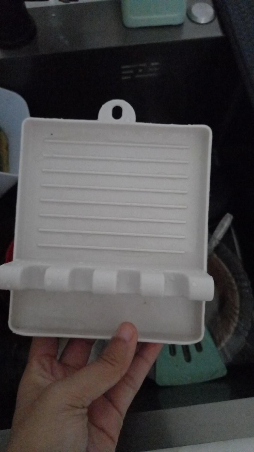 Tatakan Sutil Holder Peralatan Alat Masak Spatula Centong Panci Sumpit