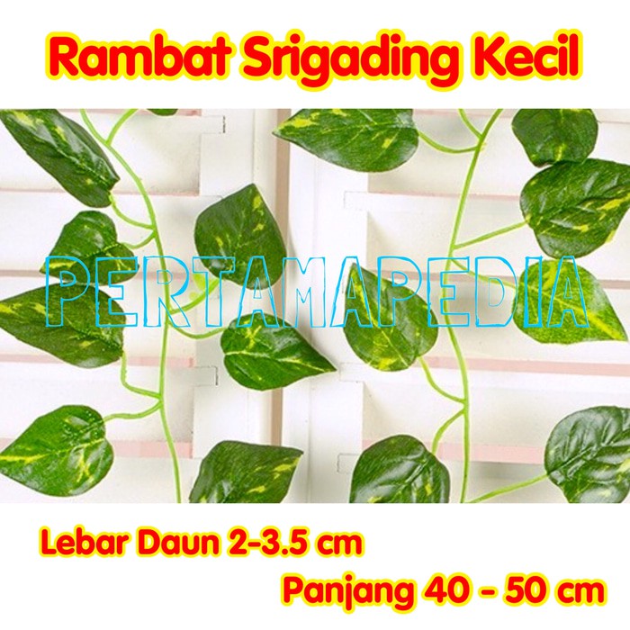 Daun Rambat Plastik Daun Rambat Artificial Daun Rambat Hiasan Aquaria