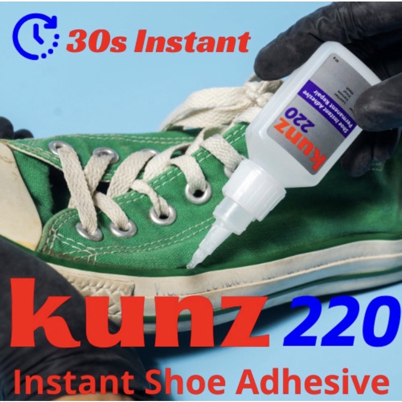 Lem Sepatu Kunz 220 Instant Shoe adhesive