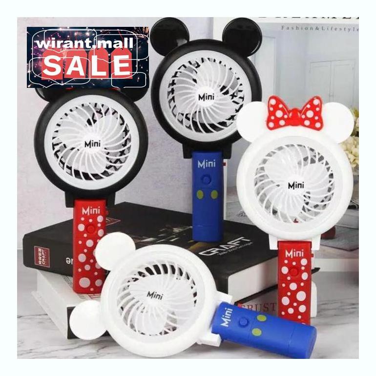 Llp8C74A Kipas Angin Lipat Karakter Mickey Minnie Mouse Kipas Lipat Karakter Pnlcolps