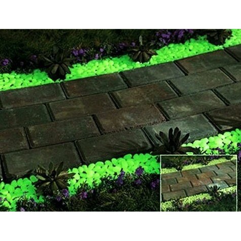 Garden Ornament Stone Glow In The Dark Wedding Decoration Batu Taman