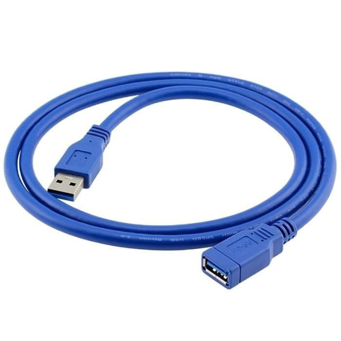 Kabel Extension Usb 3.0 Male To Female 1.5meter# Cable Usb 3.0 M-F 1.5m