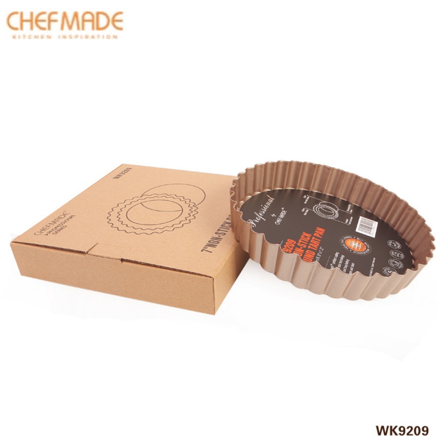 Chefmade Loyang Bulat 18cm Round Tart Pan Anti Lengket WK9209