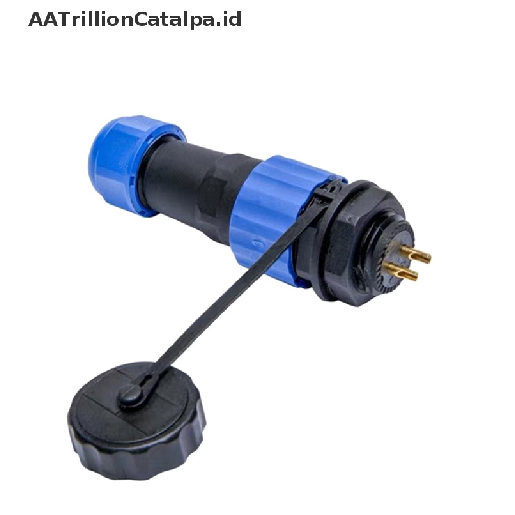 Aatrillioncatalpa SP16 IP68 Konektor Plug Male &amp; Female 2 / 3 / 4 / 5 / 6 / 7 / 8 / 9 Pin