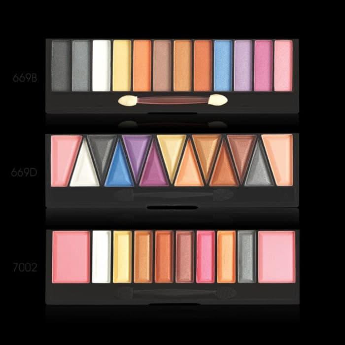 Implora Eyeshadow Pallete + Blush On ( palet eye shadow )