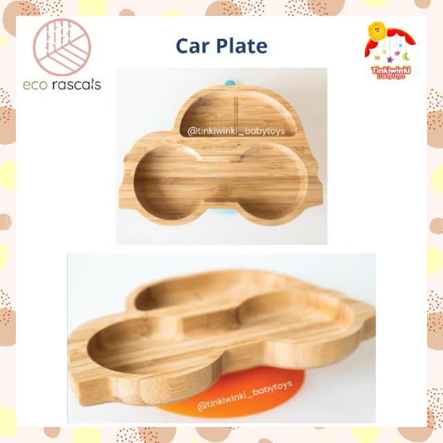 Ecorascals Bamboo Car Plate