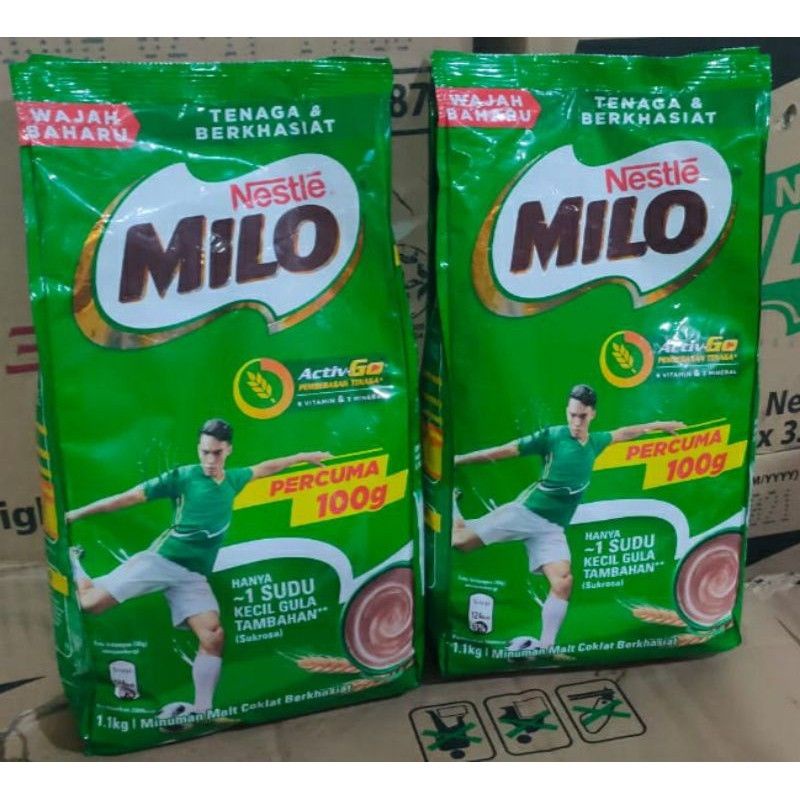 Milo Malaysia bubuk 1 kg