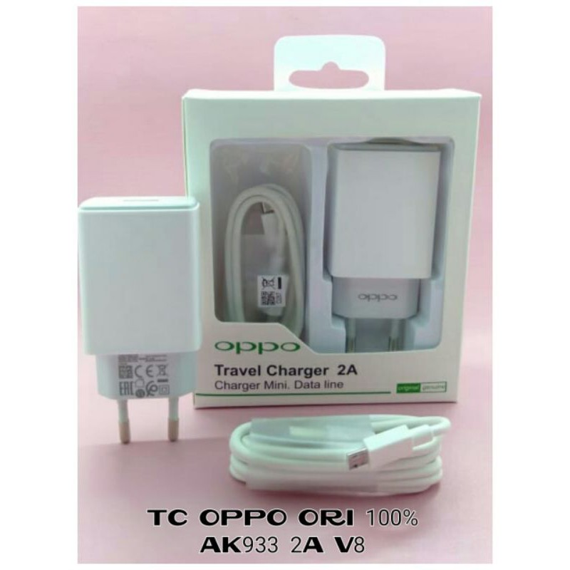 Charger OPPO 2A Original/ Casan Oppo 2 Ampere Original DISTRIBUTOR