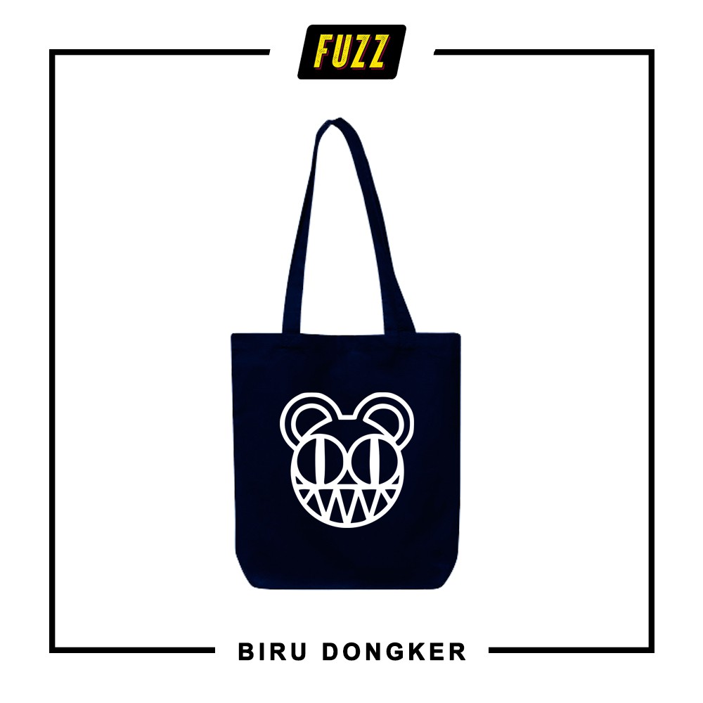 TOTEBAG BAND RADIOHEAD / TOTE BAG DISTRO MUSIK RADIO HEAD / TAS JINJING KULIAH MURAH DAN KEREN