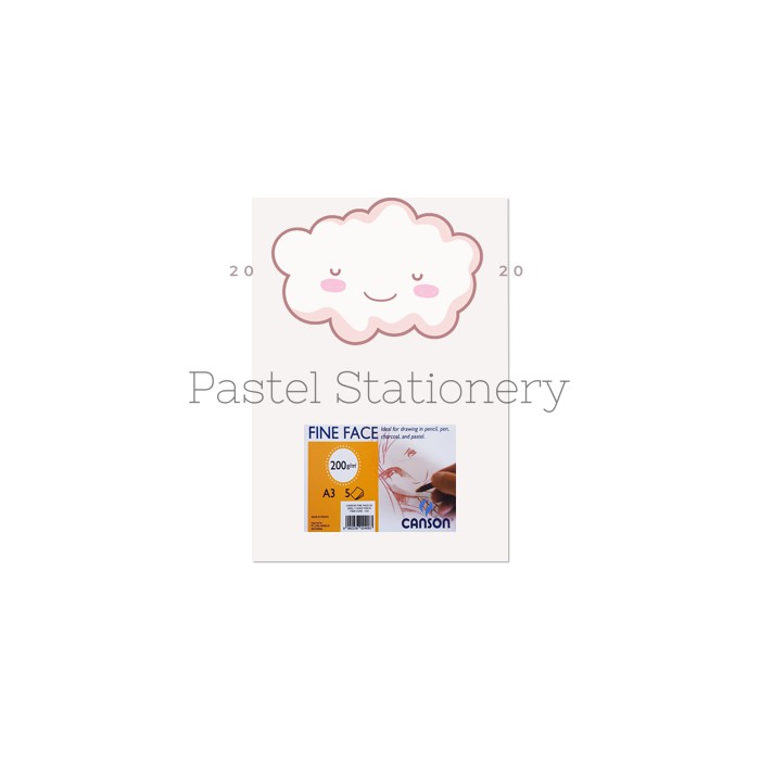 

Canson Fine Face A3 200 Gsm - Canson Paper A3 - Kertas Gambar Canson