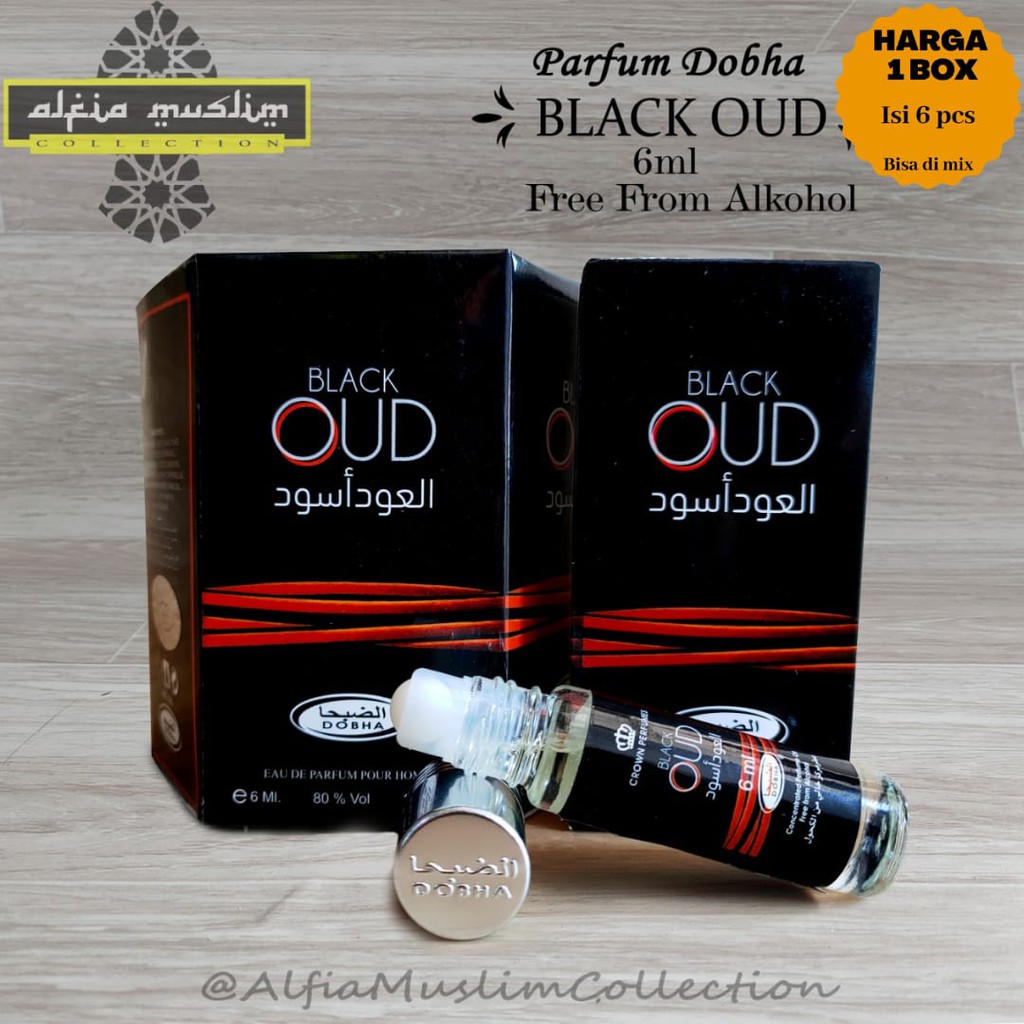 Dobha 6 ML Aroma Champion Black SATU BOX