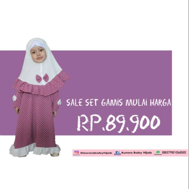 Aurora Sale Gamis Set
