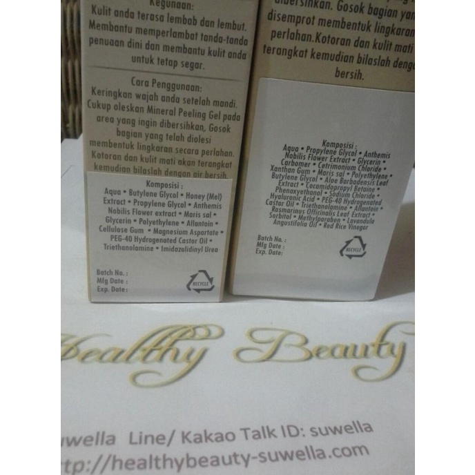 Kozuii Mineral Peeling for Face Wajah Asli Jaco TV Jual Eceran