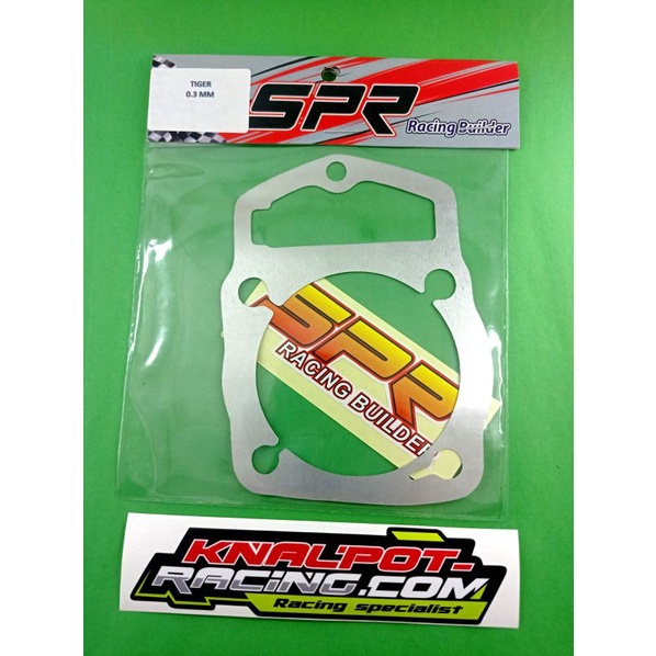 Paking Blok Almunium Tiger 0.3MM Spr Racing