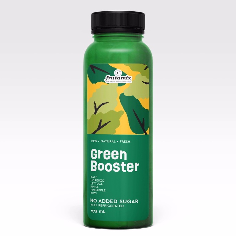 

FRUTAMIX Green Booster Cold Pressed Juice 275 mL NO ADDED SUGAR Immune Booster & Antioxidant