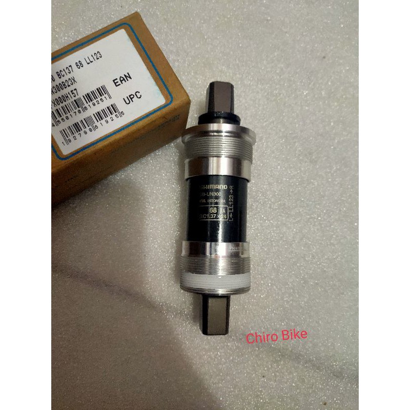 BB kotak bottom bracket SHIMANO UN300 123 sepeda mtb balap 123mm