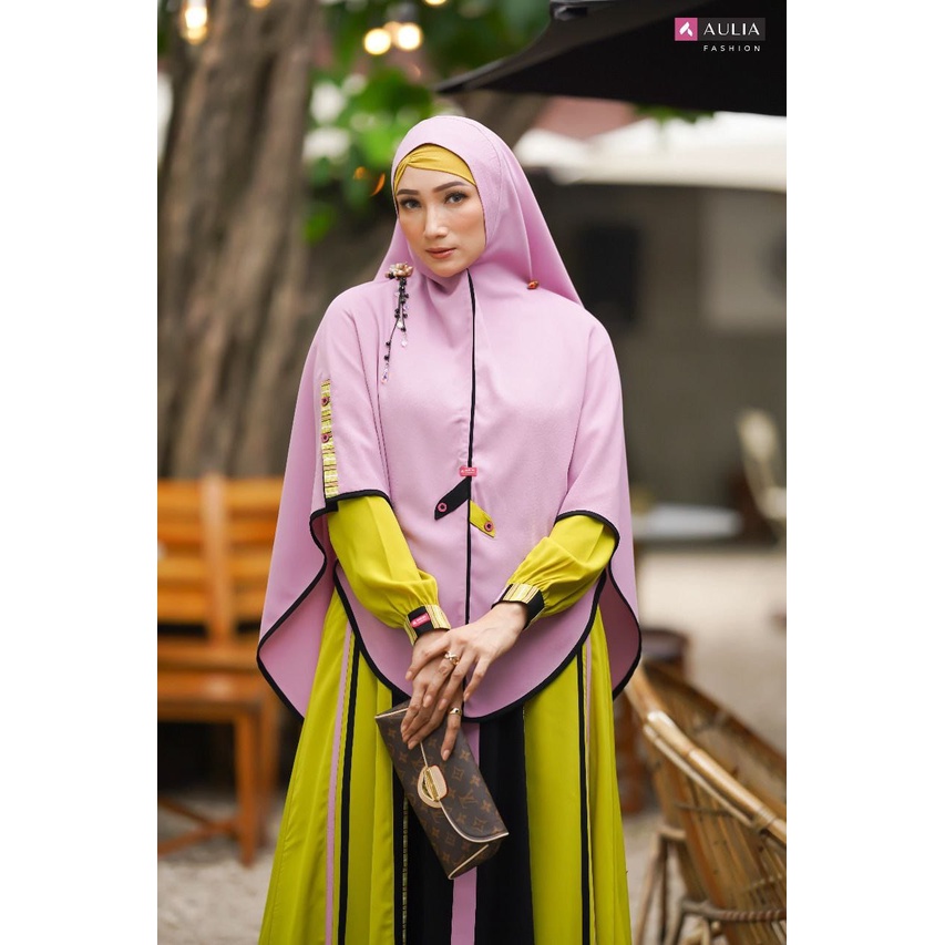 GAMIS AULIA NEW HAFLANI NEON GREEN (NEW LAUNCHING)
