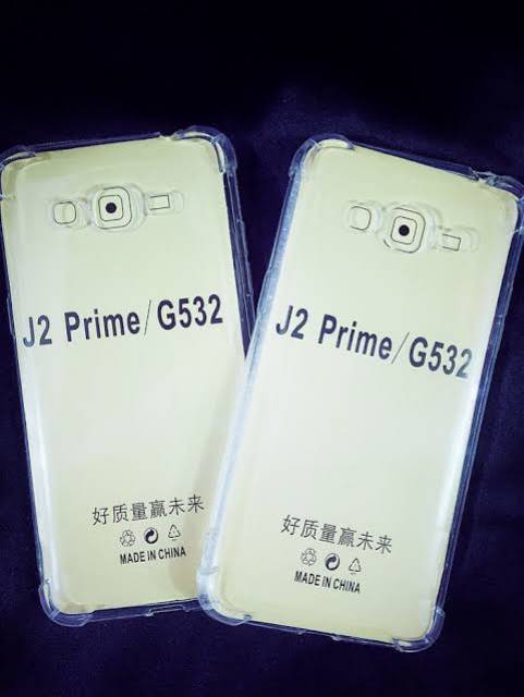 Anti Crack Case SAMSUNG J2 PRIME - silikon jelly case j2 prime/grand prime bening dan warna hitam