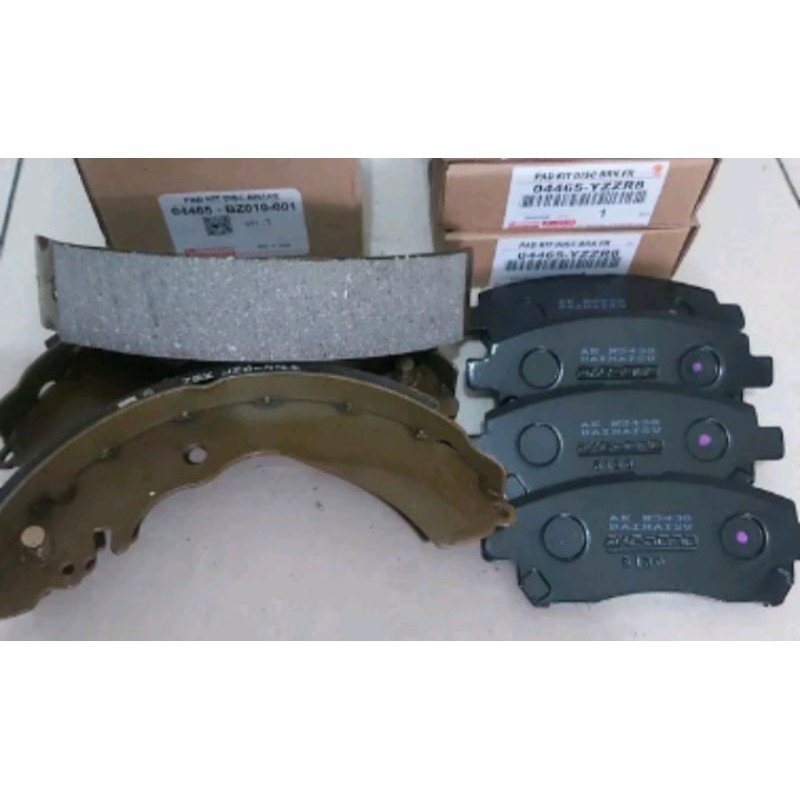 BRAKE DIS PAD-Kampas rem avanza xenia 2012-2021 depan belakang original