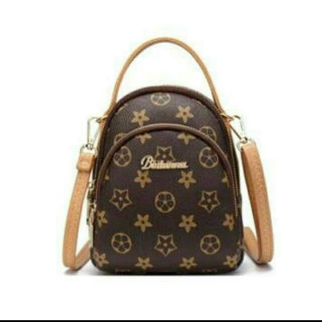 Tas Selempang Sling Bag Ginna lv tas kecil tas lokal tas selempang wanita bisa cod