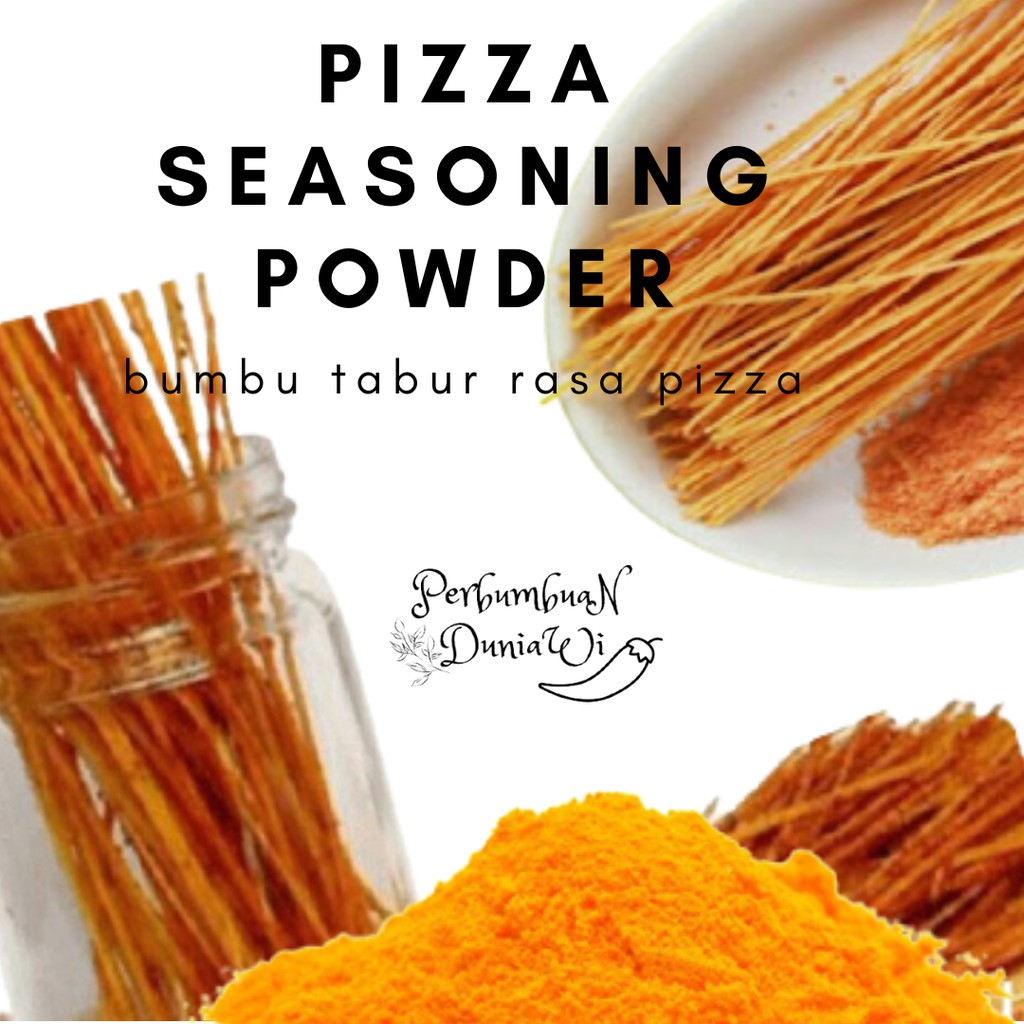 

Bumbu Tabur Rasa Pizza Seasoning Powder 500 Gr Surabaya - Perbumbuan Duniawi