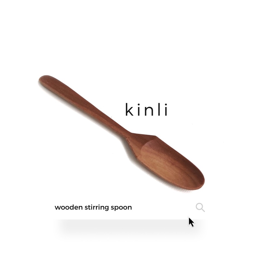 sendok kayu wooden stirring spoon natural wood sendok kayu teh kopi