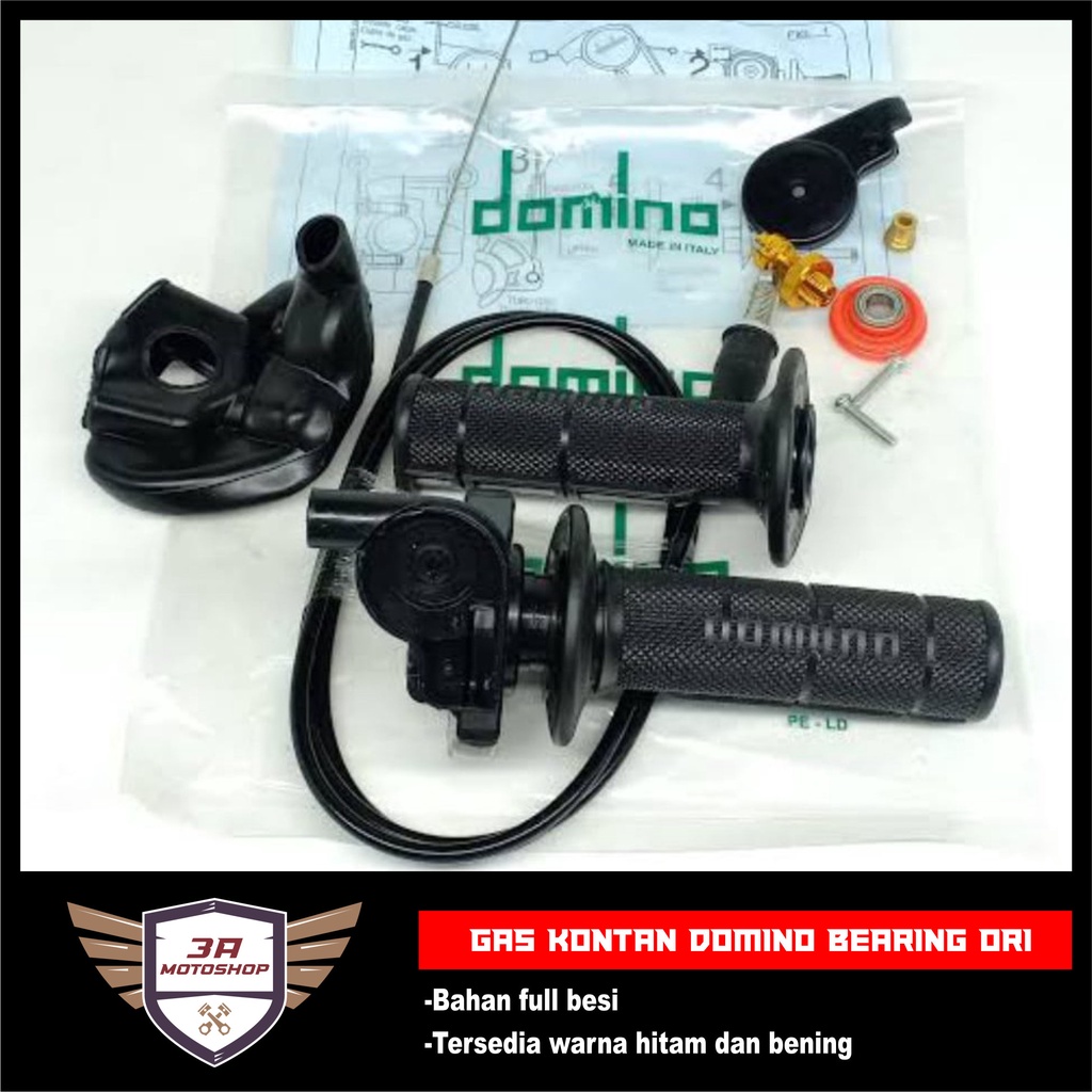 Gas kontan domino bearing ori full besi hitam