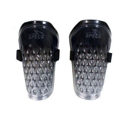 DEKER PELINDUNG KAKI SPECS Aeroframe Shinguard BLACK GREY