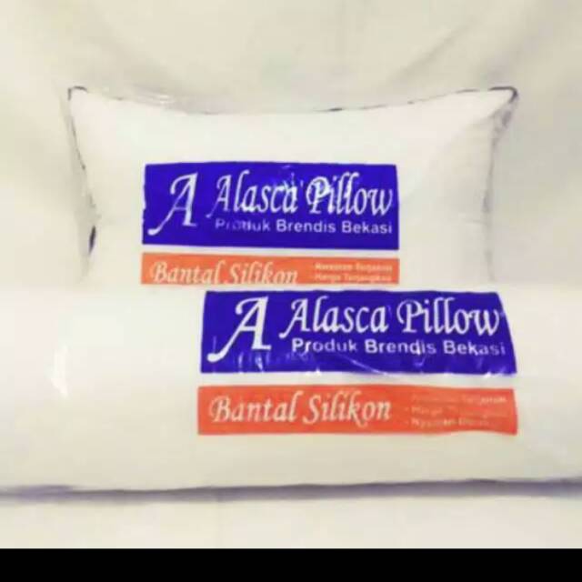 (RS)Bantal dan guling alasca pillow 1 set ( bantal dan guling)