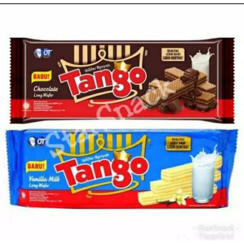 

tango wafer paket murah vanila dan coklat 130gr