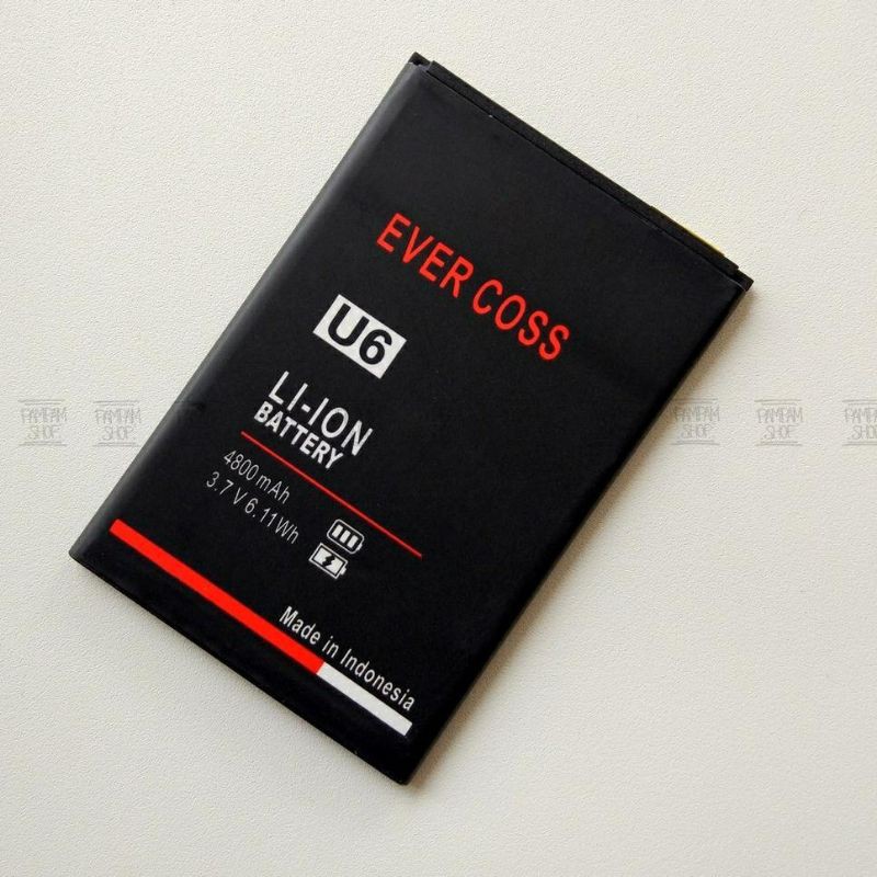 Baterai Evercoss U6 Xtream 1 Plus Original