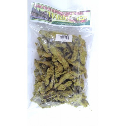 

Ikan Bilih Tepung Original/Cabe Ijo Mario Khas Padang