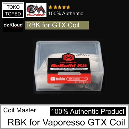 RBK for Vaporesso Target PM80 GTX Coil | Coil Master Rebuild Kit