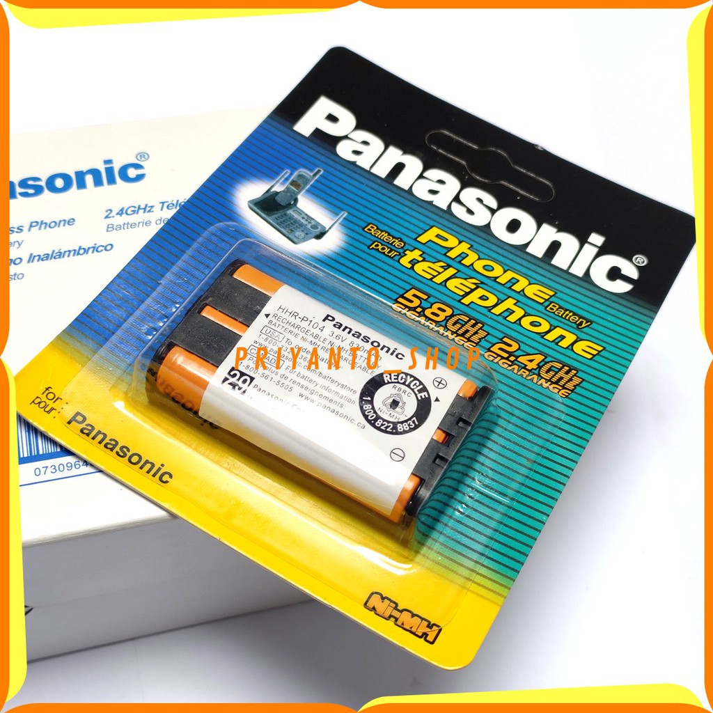 Batu Battery Batrei Panasonic type 29 Rechargeable Panasonic HHR-P104