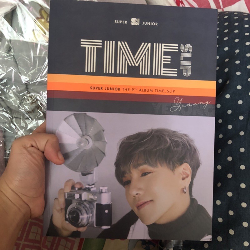 ALBUM ONLY SUPER JUNIOR YESUNG TIME SLIP 9TH ALBUM