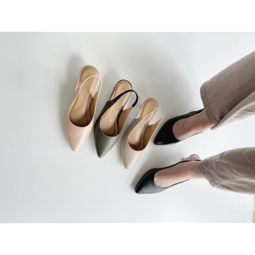 Richelle Sepatu Sendal Heels Wanita 3 cm -Shizu | Shopee Indonesia