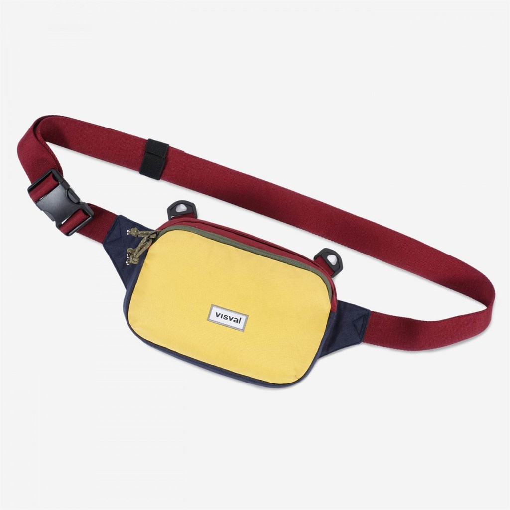 VISVAL Tas Pinggang Oxsa Waist Bag Original Unisex Pria Wanita Bisa COD Gratis Ongkir