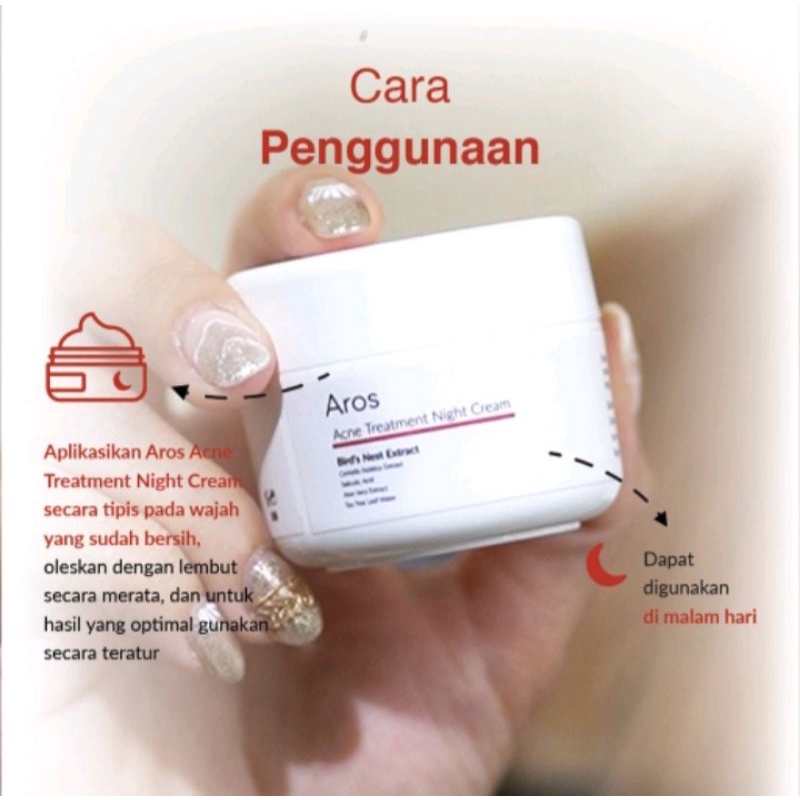 AROS Acne Night Cream Original