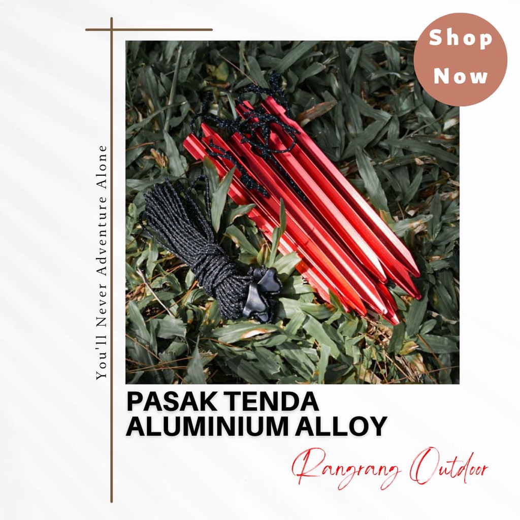Pasak Tenda Aluminium Alloy
