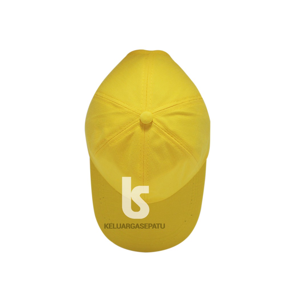 Topi baseball kuning pria sporty termurah