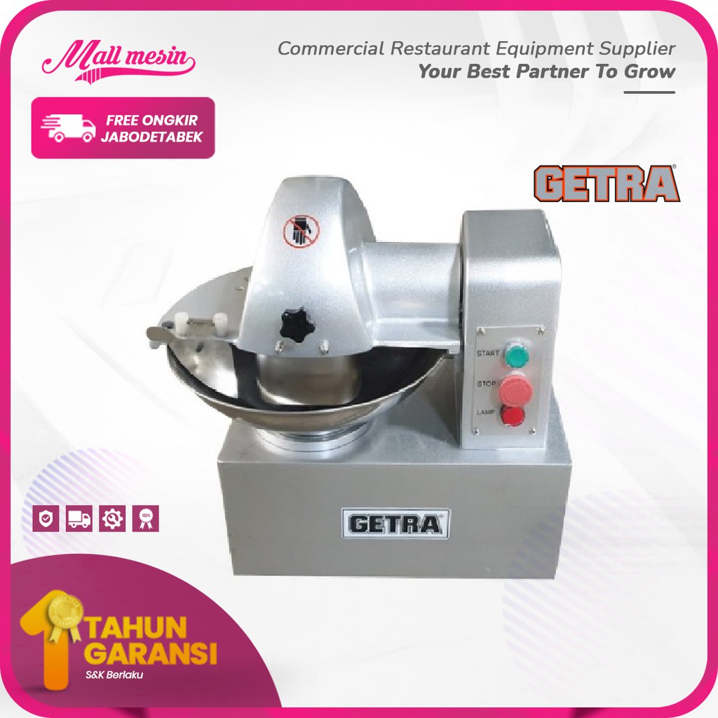 Mesin Giling Bakso Bowl Cutter GETRA Semua Varian | Official Distributor