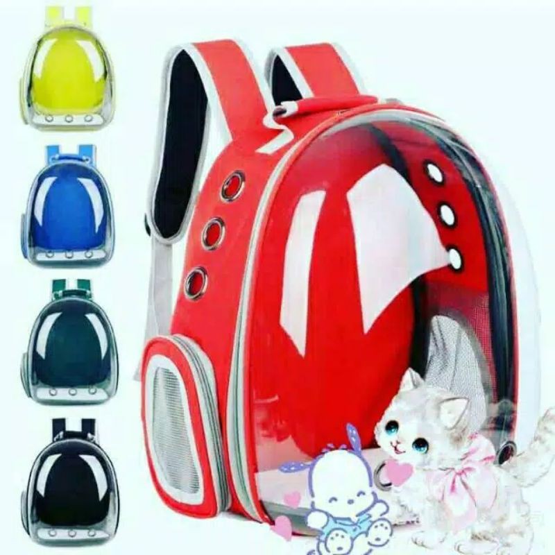 tas astronot kucing anjing