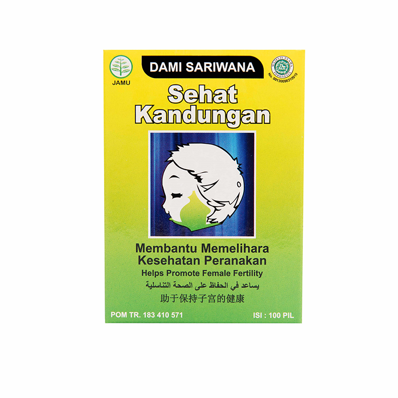 Sehat Kandungan 100 Pil - Dami Sariwana - Menjaga kesehatan kandungan