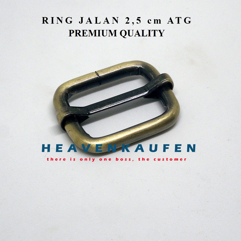 Ring Jalan Tas 2,5 cm ATG Kualitas Premium Tebal 5 mm